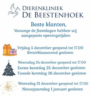 Adjusted opening hours on public holidays